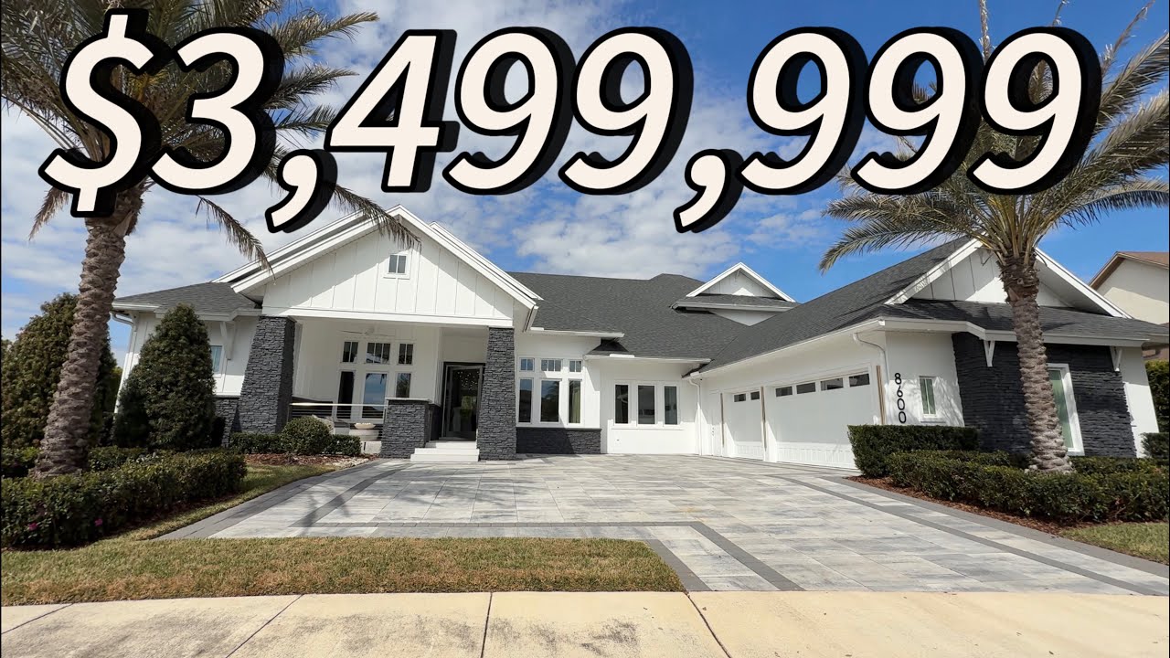 Inside a $3.5M Florida Luxury Estate in Lake Nona | The Preserve at Laureate Park