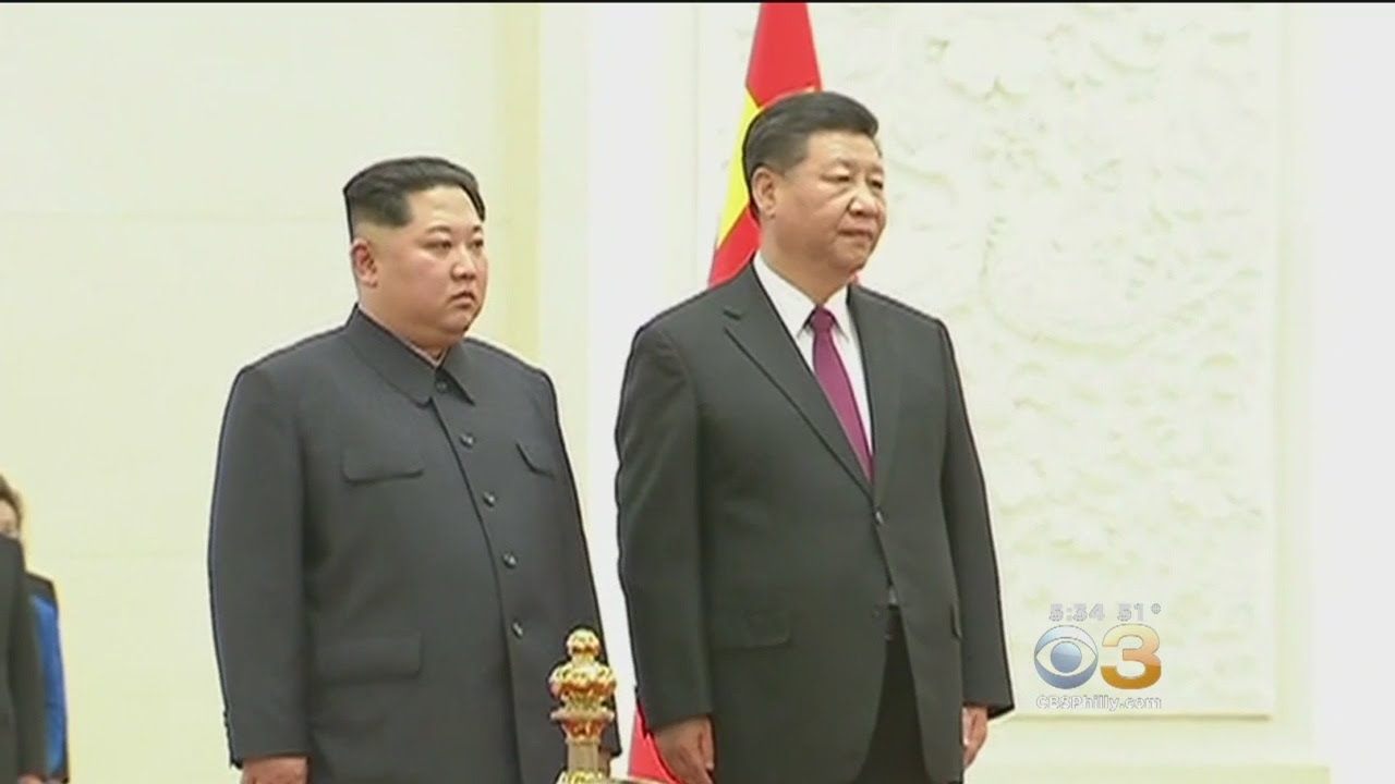 China Releases Video Of Meeting Between Leaders Kim Jong-un Of North Korea And Xi Jinping Of China