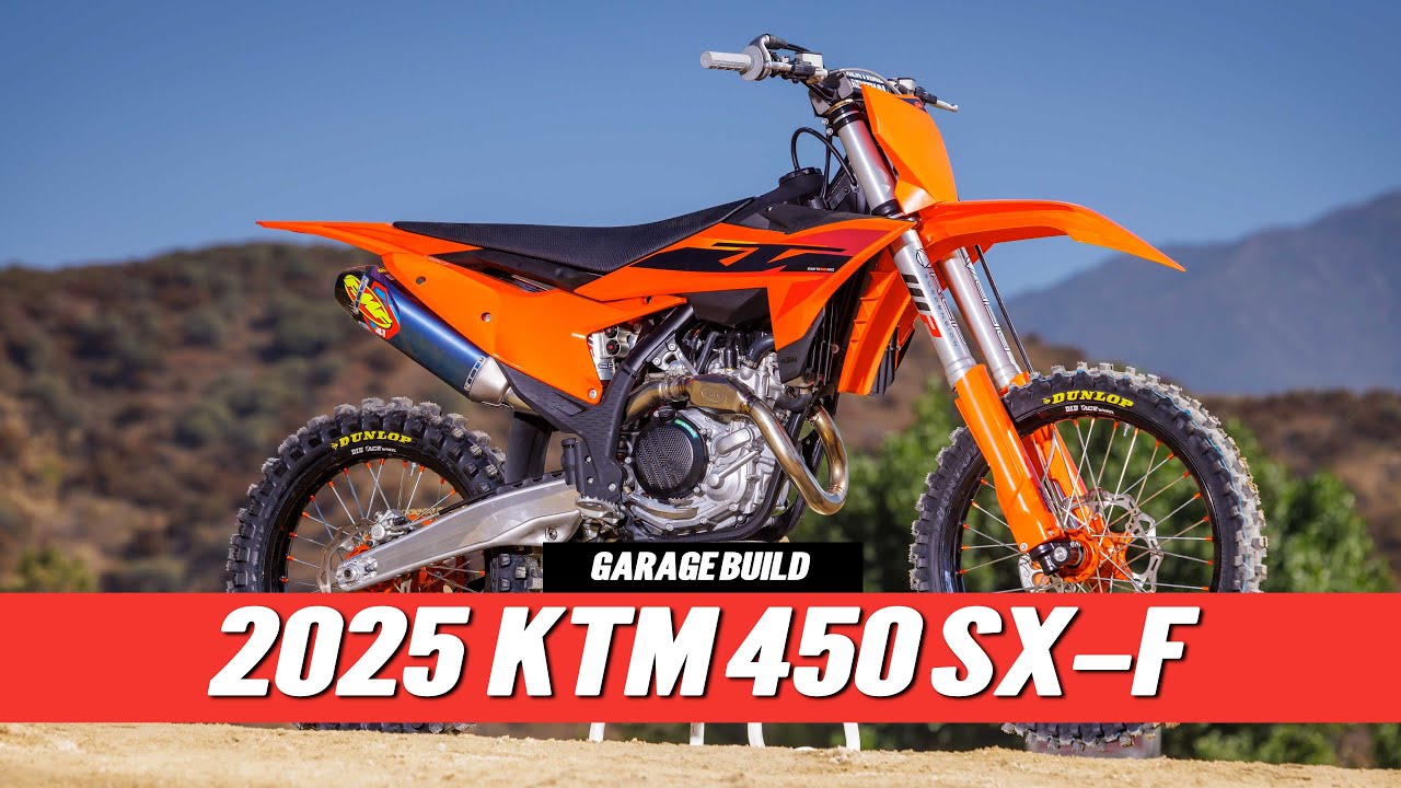 Racer X Films: 2025 KTM 450 SX-F Garage Build