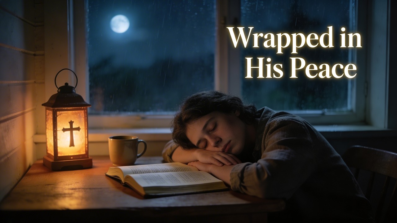 Wrapped in His Peace | Christian Lofi for Sleep & Night Prayer 🌙🕯️