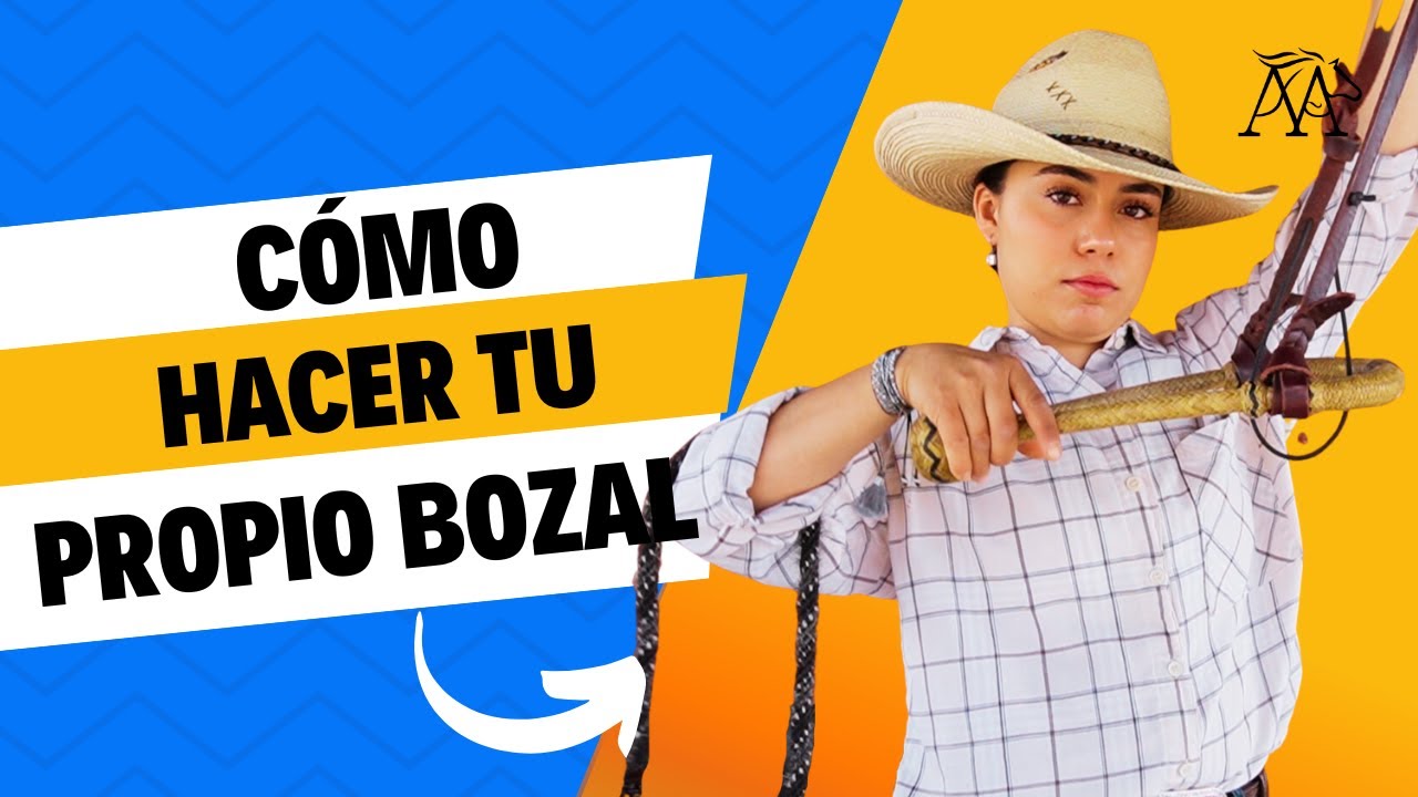 Cómo hacer paso a paso un bozal 🐎