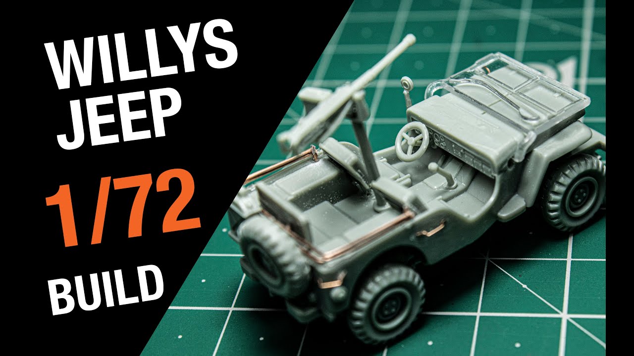 Academy Willys Jeep 1/72 - Part 1