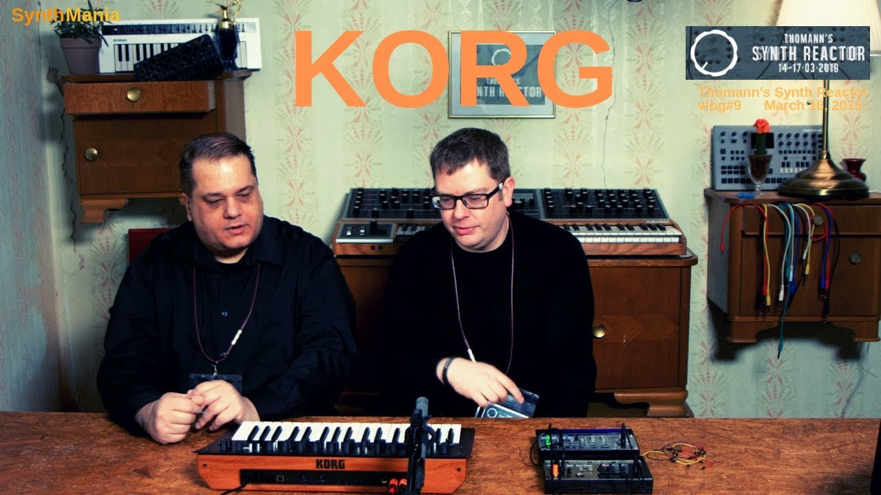 Thomann's Synth Reactor vlog#9 - Korg 