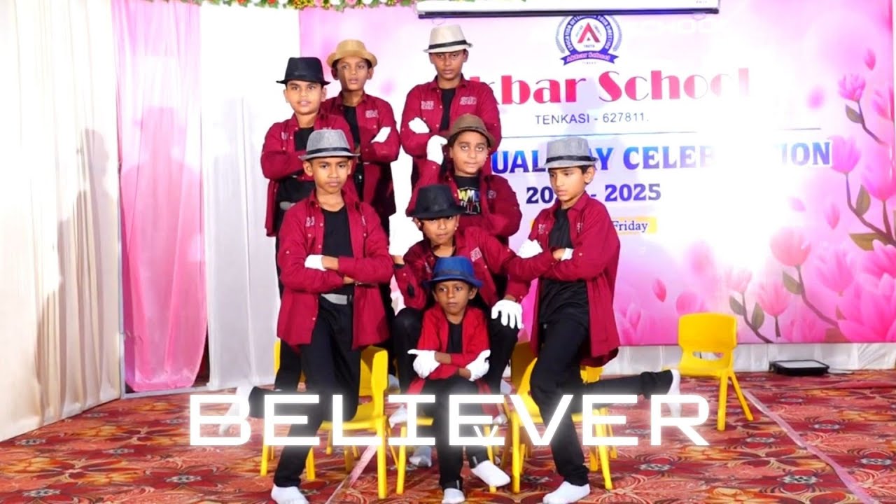 17 TH ANNUAL DAY | Akbar school | Believer V STD