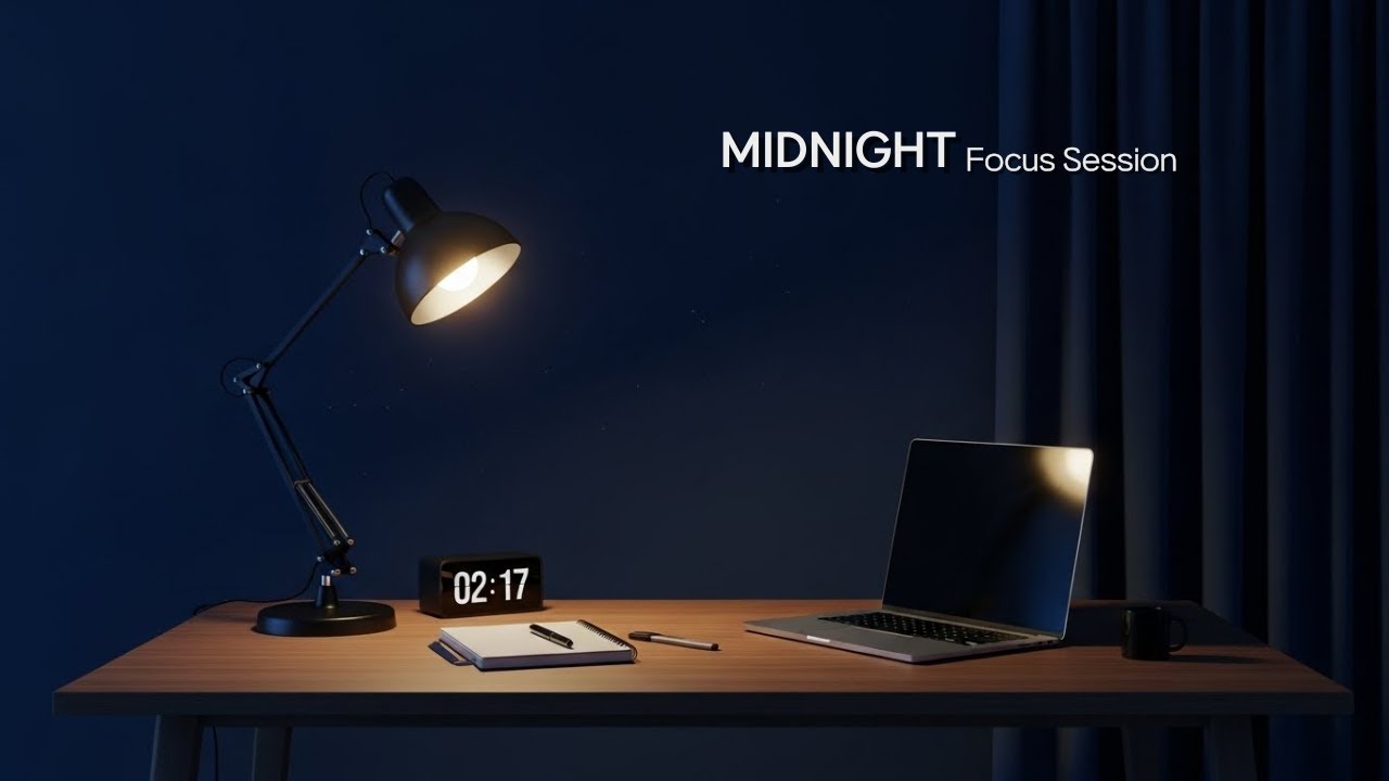 Midnight Focus Session | 2 Hours | No Lyrics