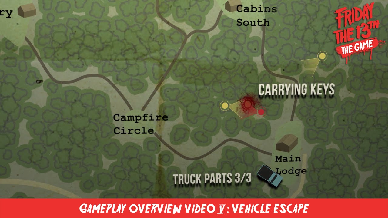 Friday the 13th: The Game - Gameplay Overview Video #5: Vehicles