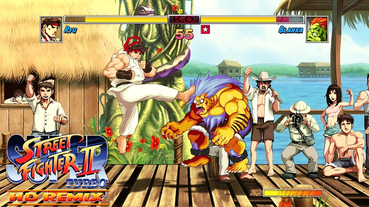 Super Street Fighter 2 Turbo HD Remix [PS3] 2008 Ryu LongPlay