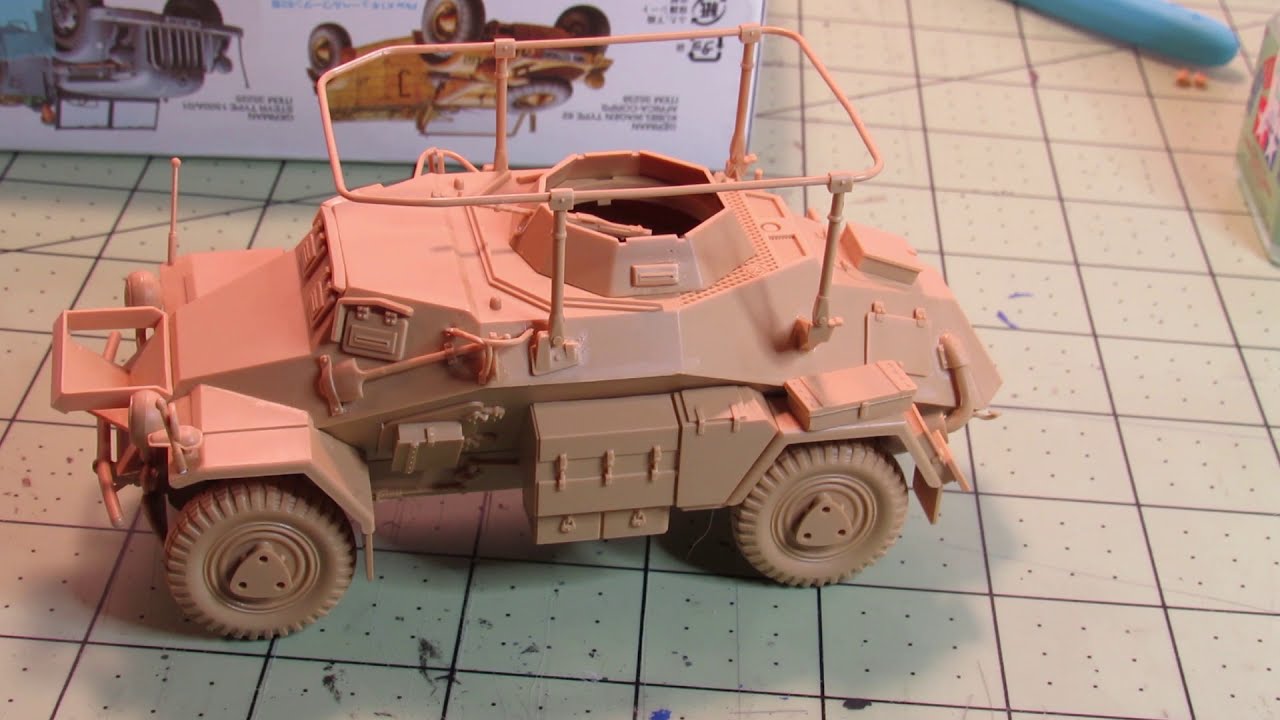Tamiya 1/35 Sd.Kfz 223 Build