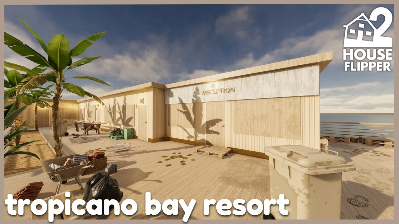 tropicano bay resort | house flipper 2 🏡 custom job | no commentary longplay