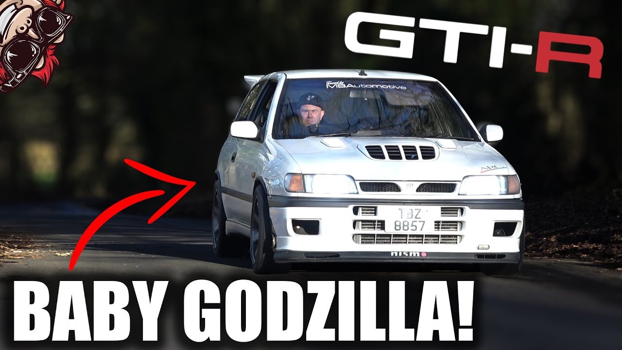 🐒 THE BABY GT-R 4WD LEGEND! NISSAN PULSAR GTI-R