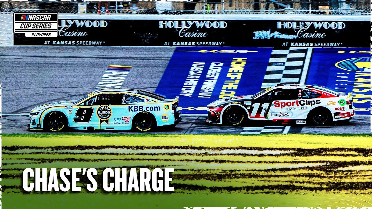 Every Angle: How Drivers Saw Chase Elliott’s Kansas Comeback | NASCAR