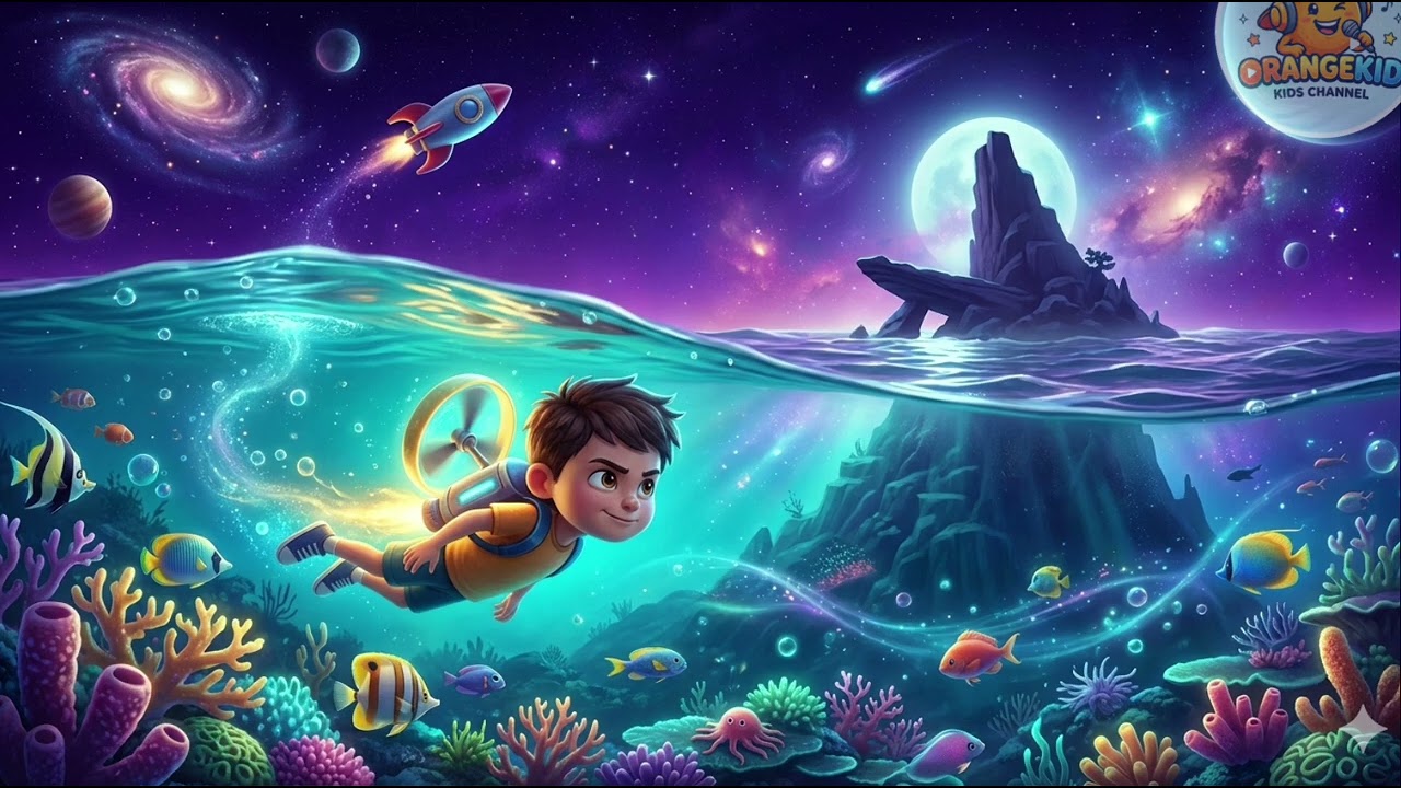 Yüzmeye Devam Et 🐠🚀 | Animasyon Film Replikleriyle Şarkı (KidzingX)