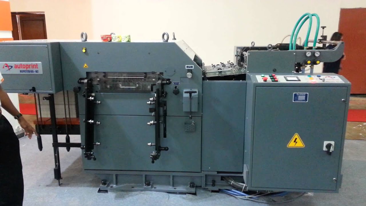 Autoprint DEXTRA 67 V2 / Flatbed automatic die punching machine