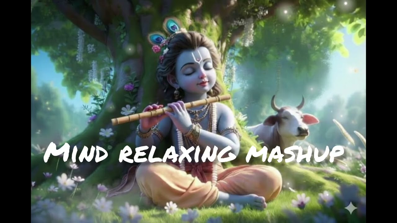 Krishna LoFi Bhajan 🙏 Slowed + Reverb | Peaceful Night Meditation Music