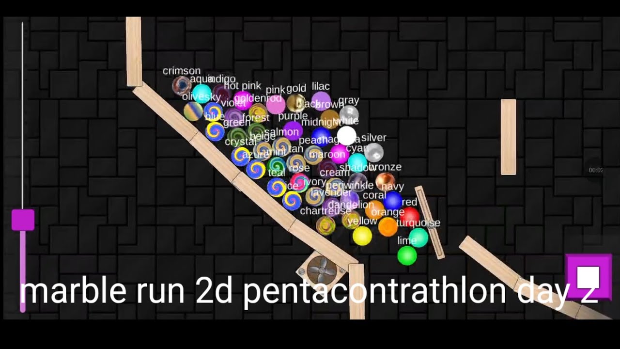 Marble run 2d pentacontrathlon day 2