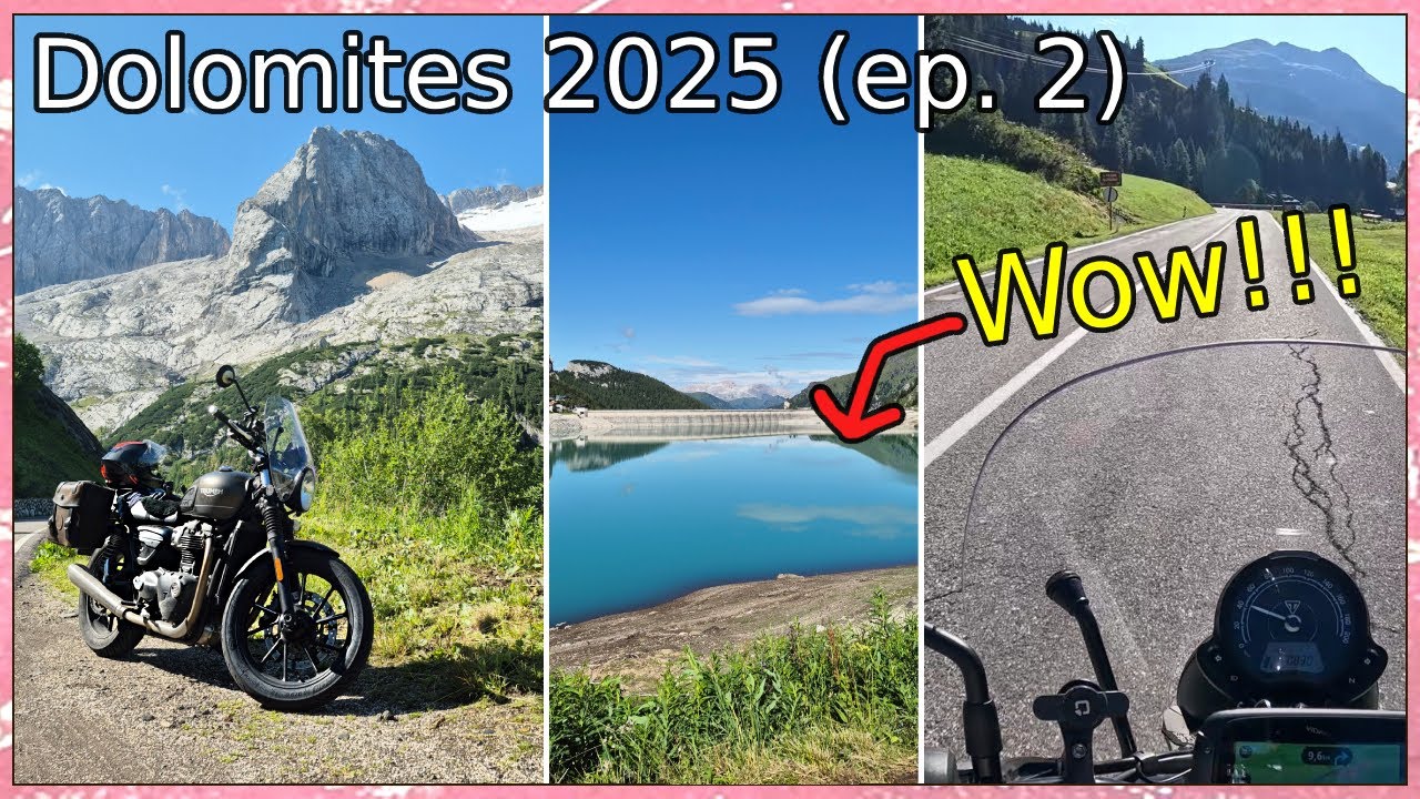 Ambushed by SHEEP🐑 | Dolomites moto trip 2025🏍️ (Ep. 2)