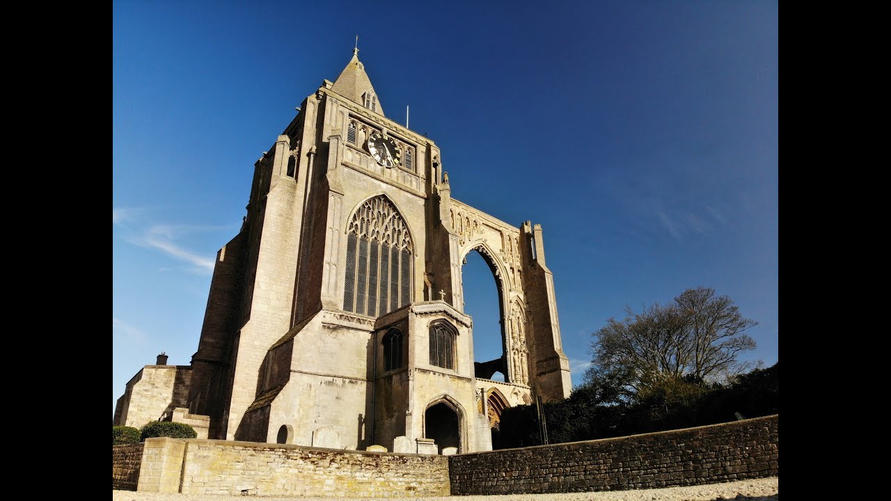 Crowland Abbey 4K Drone