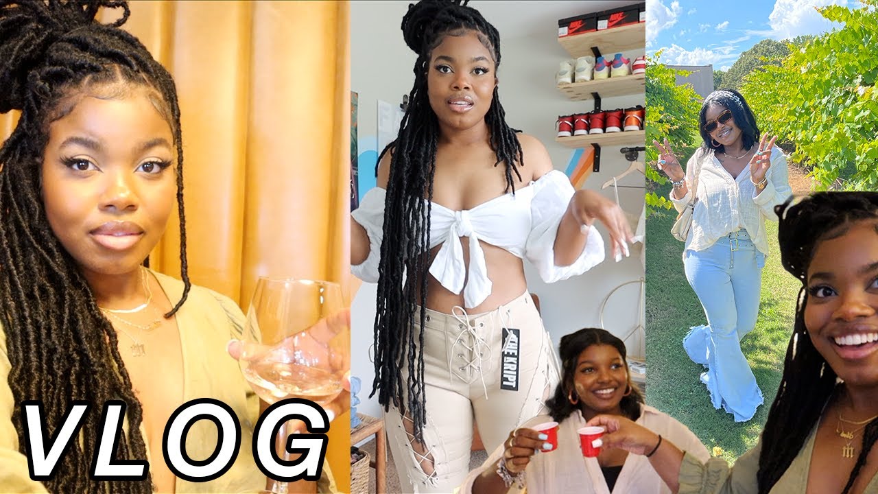 VLOG | 21ST BIRTHDAY SURPRISE, GIRLS TRIP, GRWM, GETTING DRUNK FOR THE FIRST TIME + MORE!!