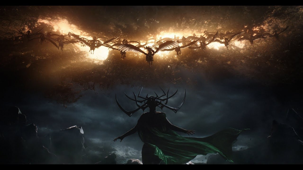 Hela vs Valkyries // Flashback Scene | Thor: Ragnarok [IMAX HD]