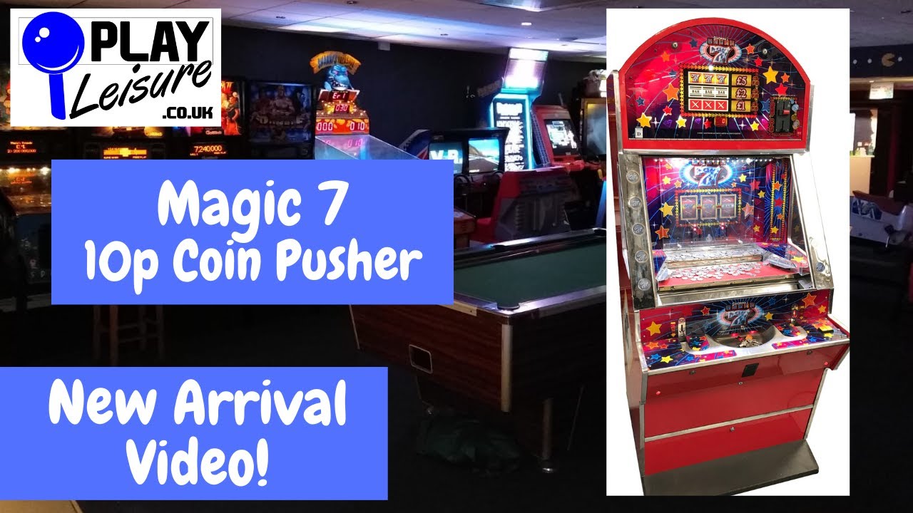 Get your 10p coins ready.... It's the Magic 7 10p Coin Pusher!