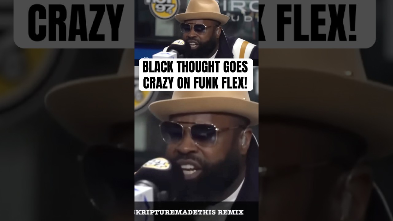 BLACK THOUGHT Goes CRAZY On FUNK FLEX! (REMIX)