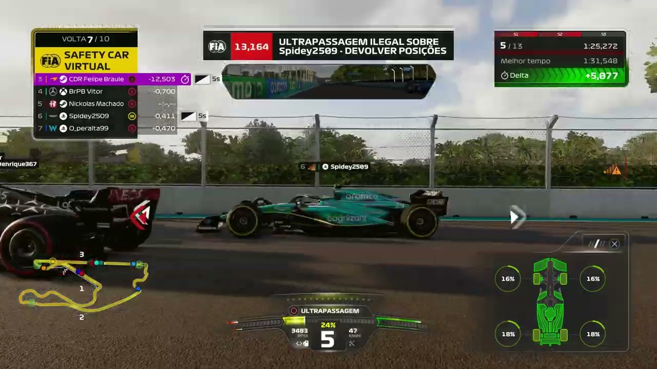 F1 2023 Live Flagamer Membros GP de Miami - 10/05/2024