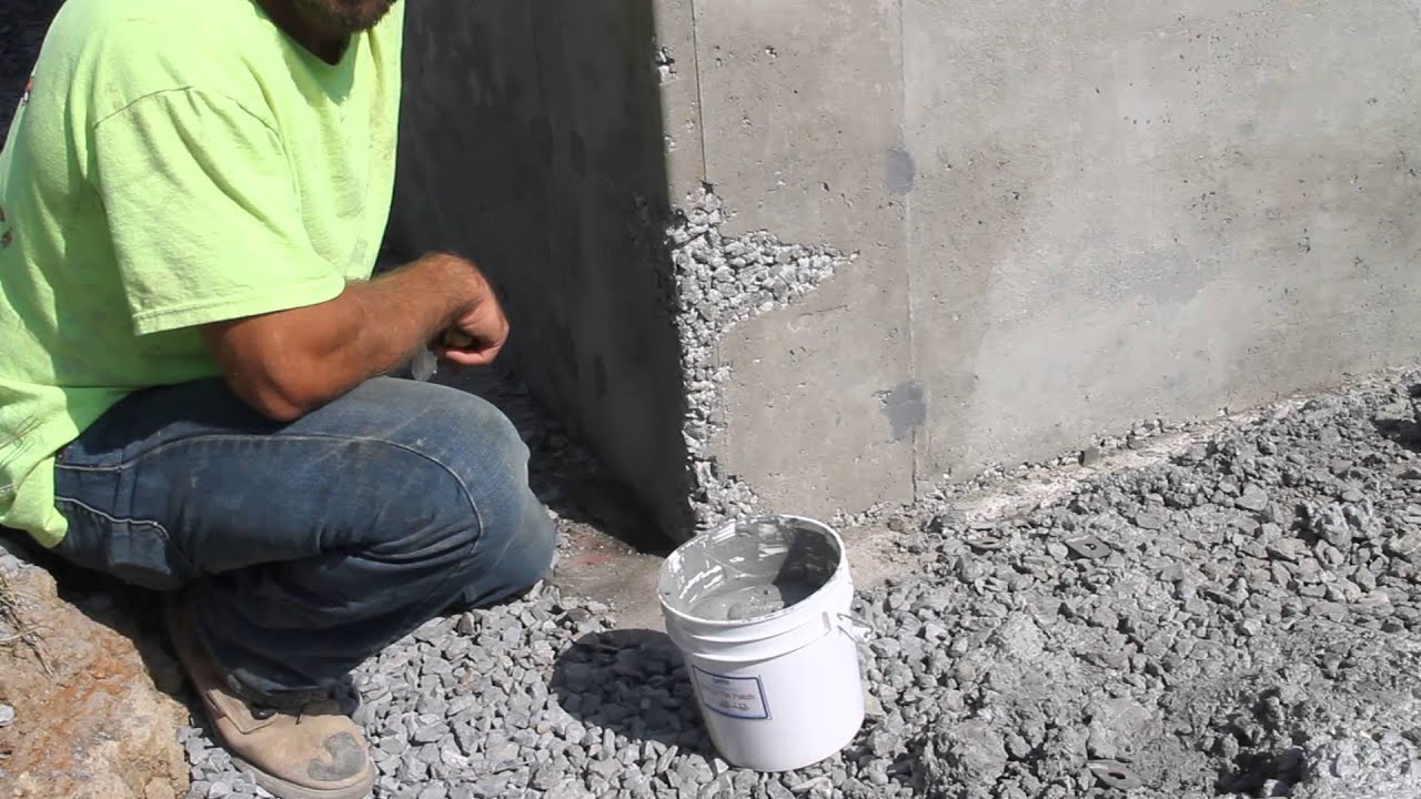 Honeycomb, Fills Concrete Holes:  DECO Wall Tie Patch