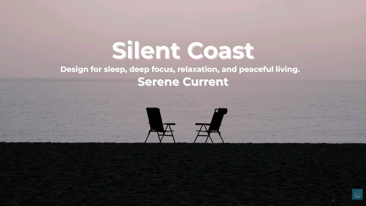 Peaceful Ocean Sounds 🌊 Evening Beach Ambience for Stress Relief | Serene Current