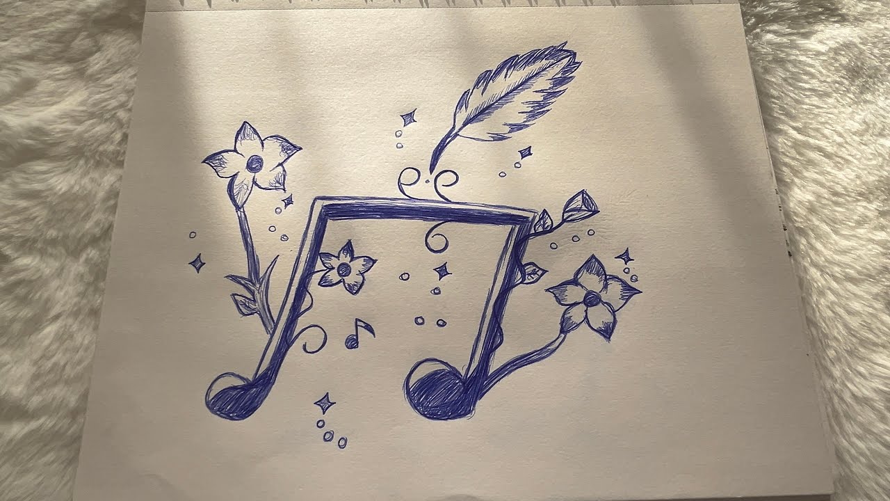 Easy drawing with pen✍🏻 / drawing ideas