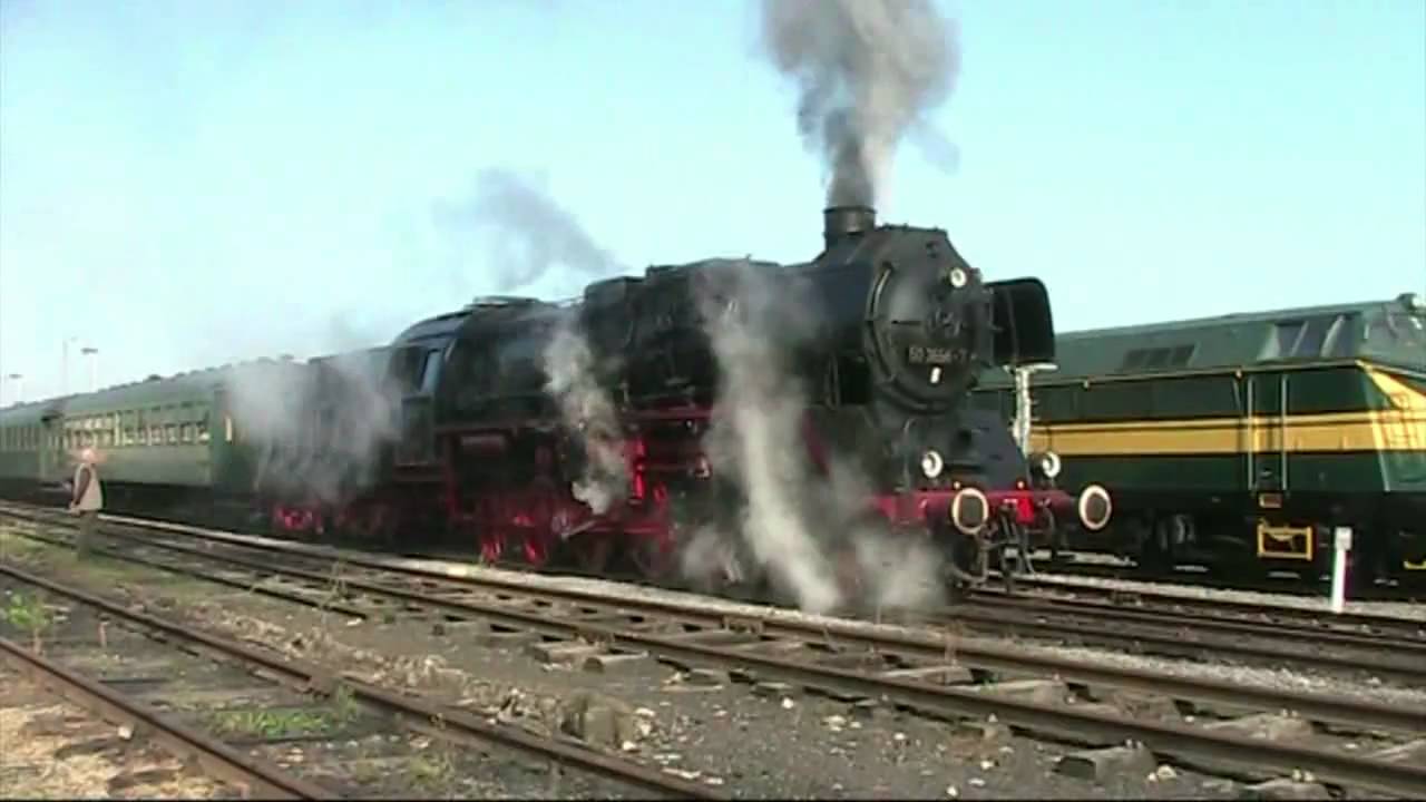 Festival Train &agrave; Vapeur des 3 Vall&eacute;es 2009 - La 50 3696 - 7 du CFV3V