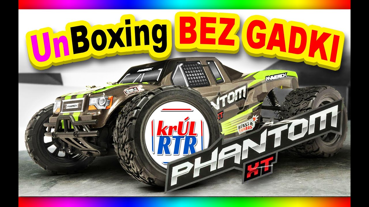 Maverick Phantom XT UNBOXING - Potężny off-roadowy RC, kt&oacute;ry zapiera dech w piersiach!