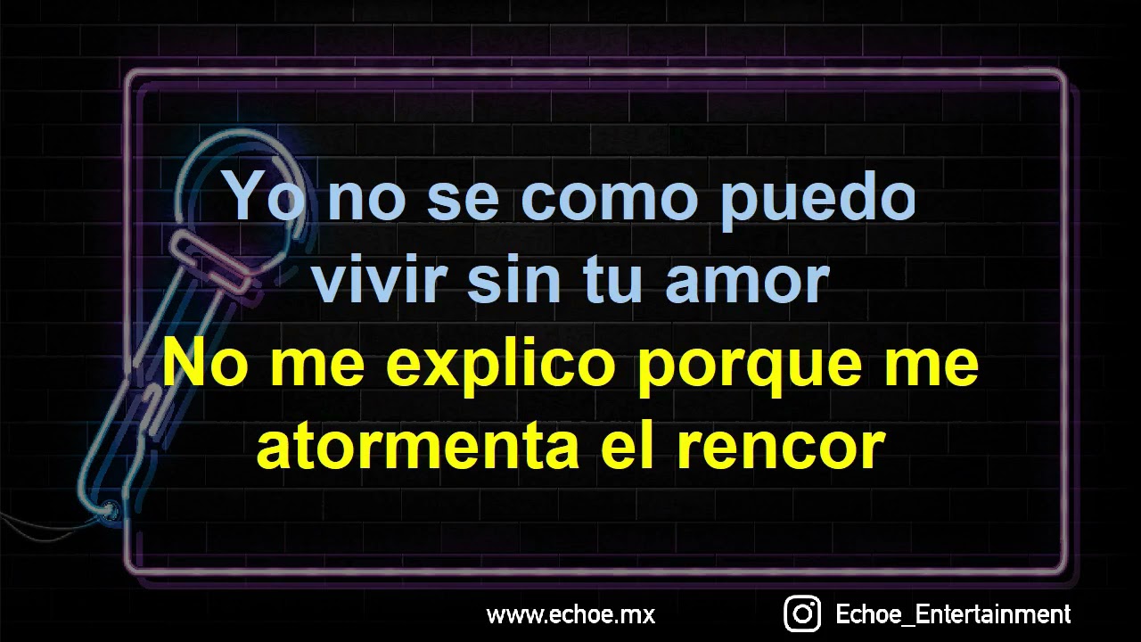 Alejandro Fernandez - Rival (Versión Karaoke)