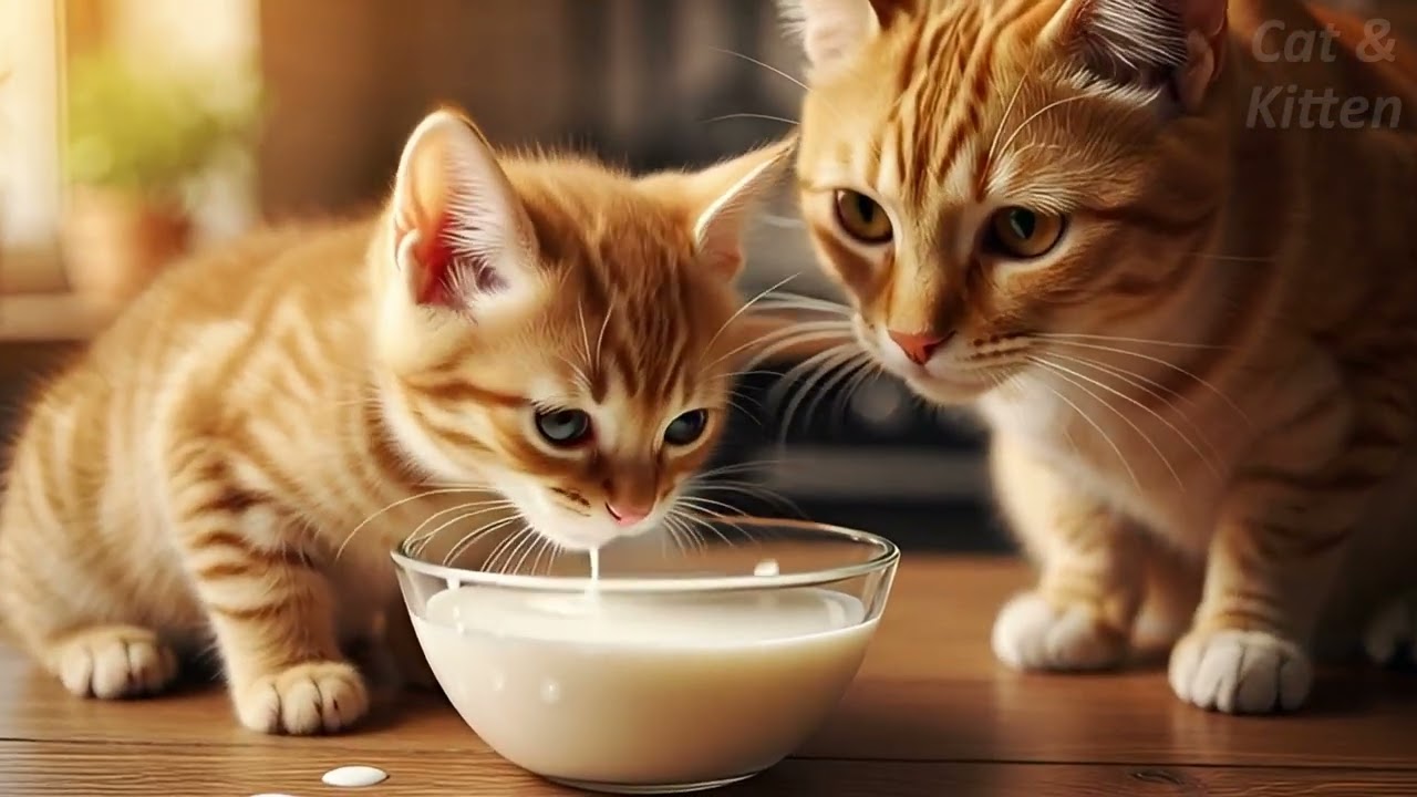 MooMoo Wake Up from a Nightmare… Mama Comforted Her Gently - Cat story