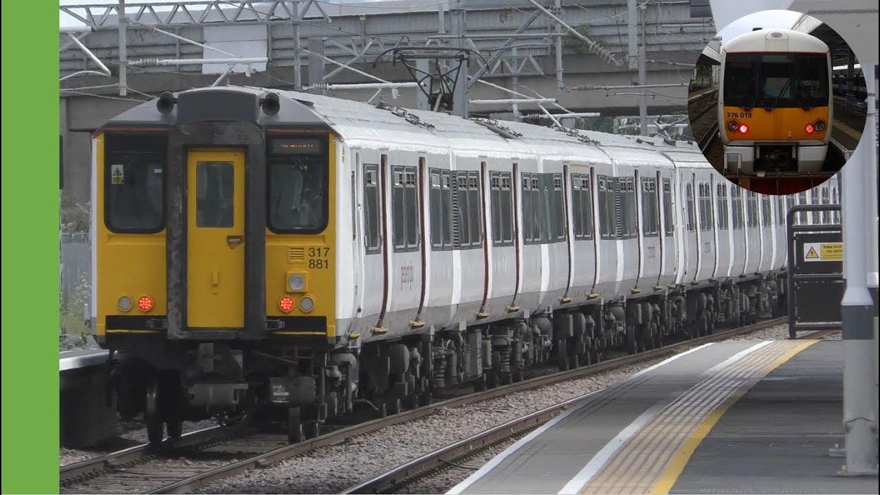 Trains at Meridian Water - Opening Day