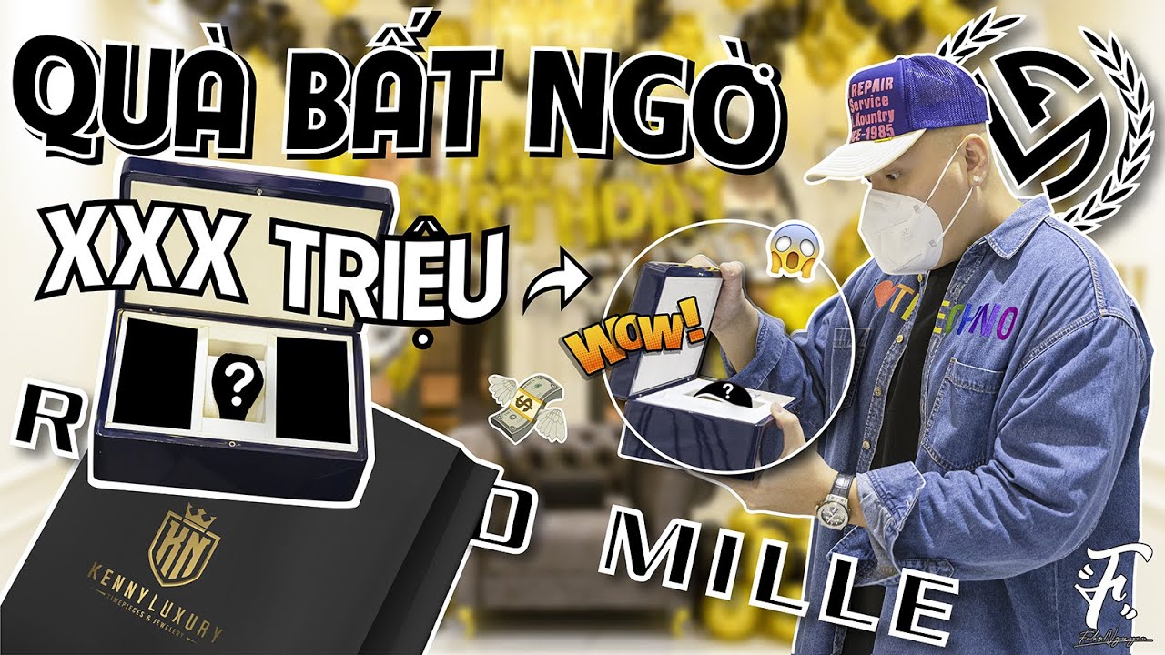 Anh Chủ Cửa H&agrave;ng Bất Ngờ Tặng Qu&agrave; Sinh Nhật Cho M&igrave;nh ( Đồng Hồ 200 Triệu)