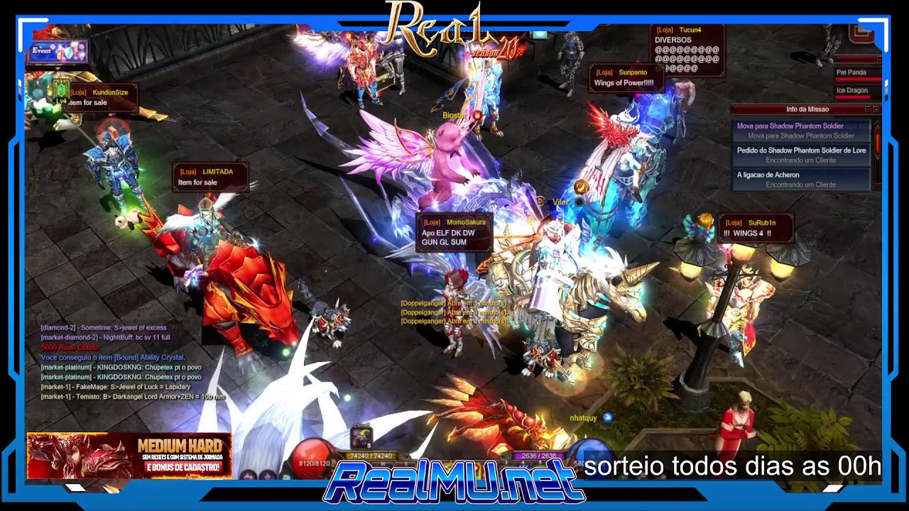 [RealMu] Muzinho basico de cada dia. !MU !discord,  [Rune Wizard LVL1400+] CUPOM: STARBEIT