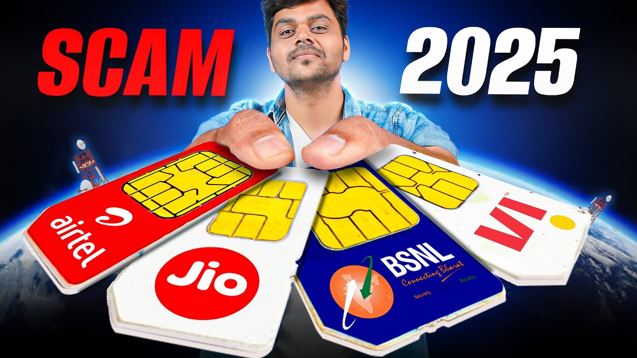 😲 Big Scam of 2025 - Jio ❌️ Airtel ❌️ TRAI 😱 Cheap & Best Plans...❓️💡