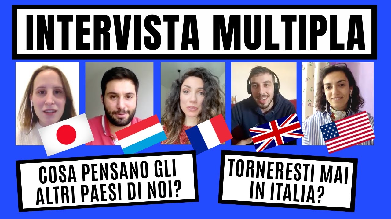 DA ITALIANO, COM'É VIVERE ALL'ESTERO?