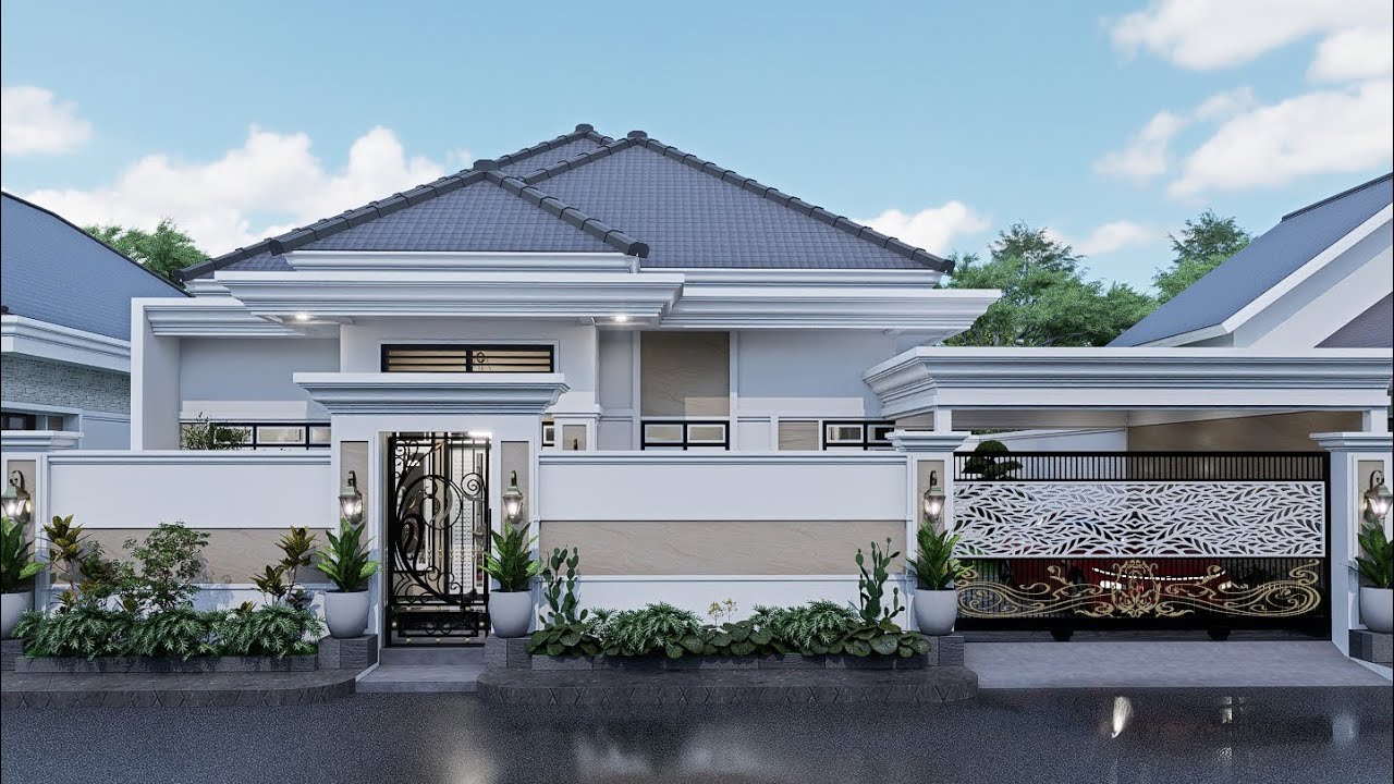 Desain Rumah 10x12m dengan 3 Kamar Tidur di Lahan 15x15m | Owner: W  Sulistiawati - Lombok