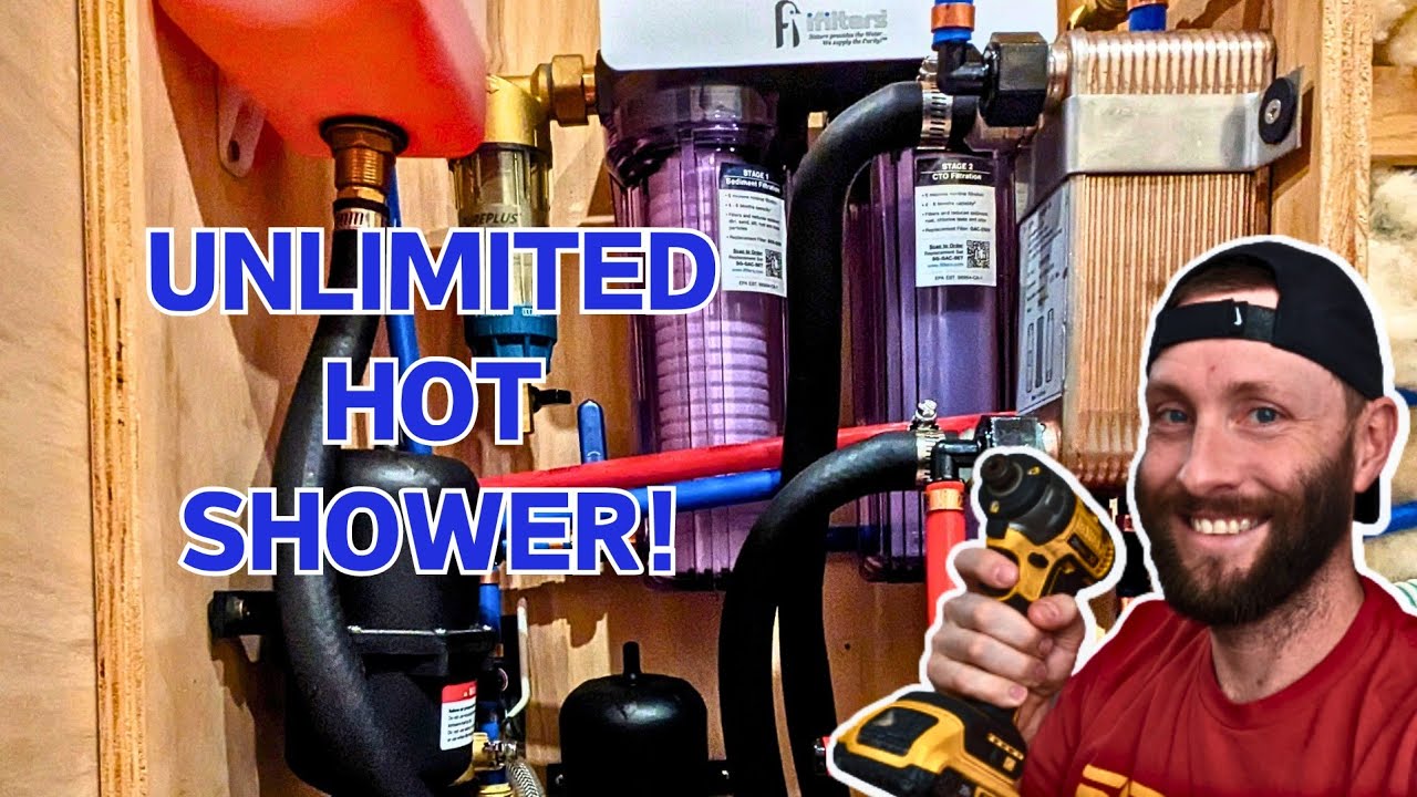 Camper Van with INSANE Plumbing - FOUR Separate Systems