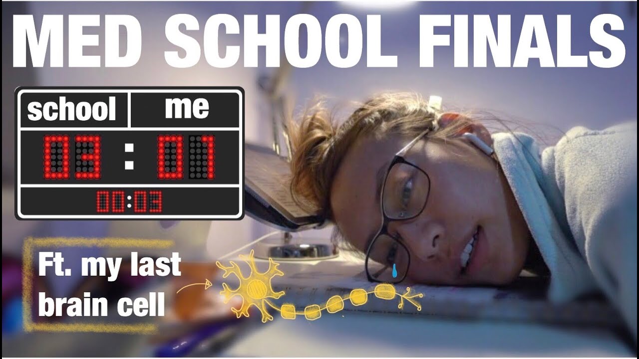 Vlog: Final Exam | MED SCHOOL FROM HOME