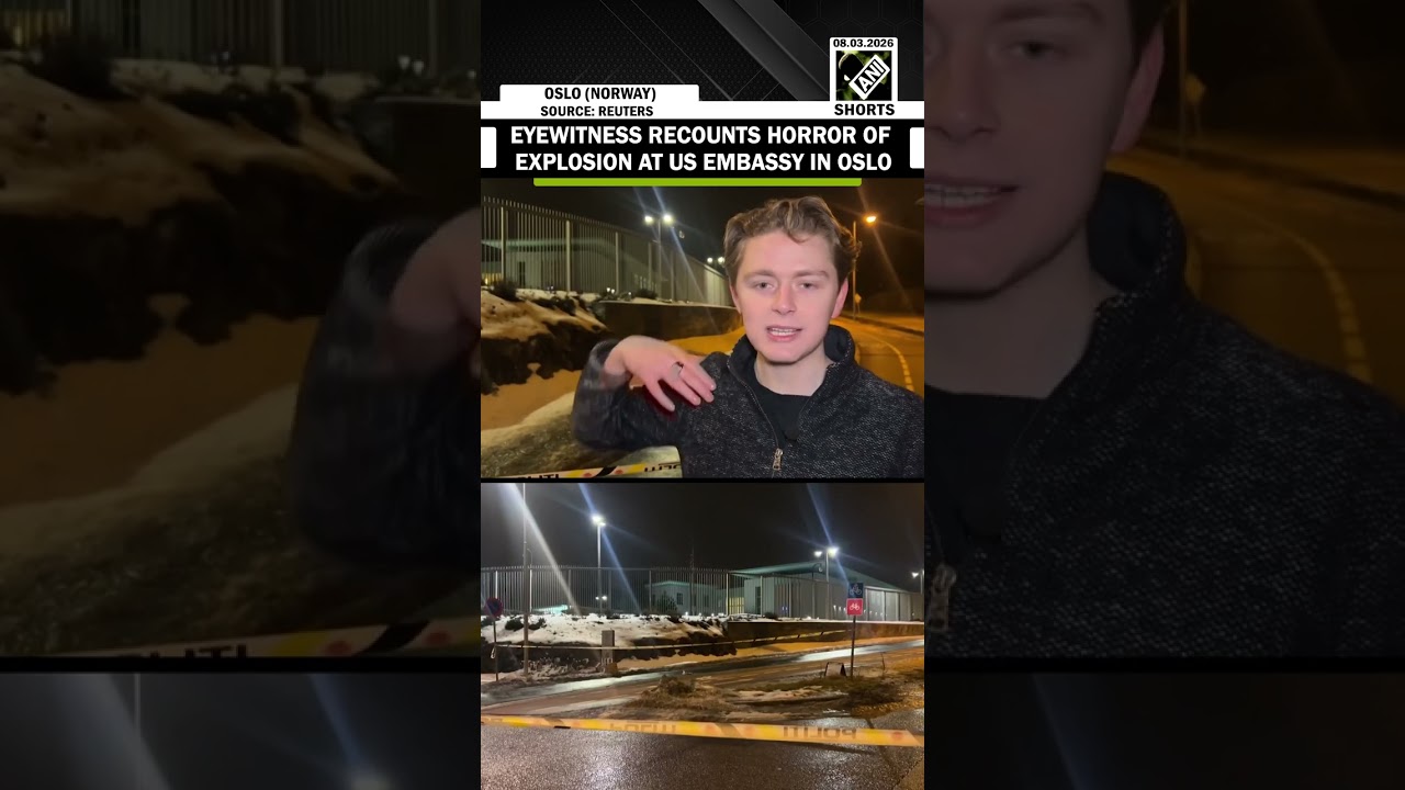US Embassy Oslo hit by Explosion: Eyewitness recounts &ldquo;thick layer of smoke&rsquo;