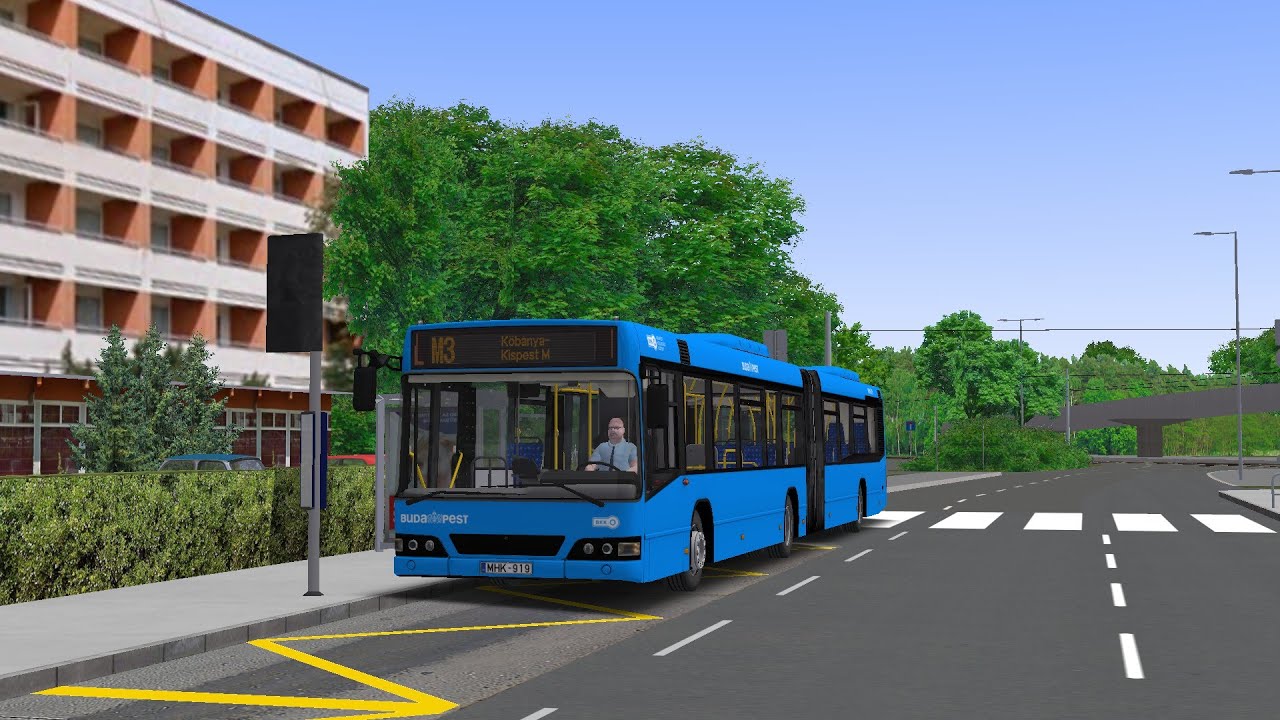 Omsi 2 | M3 → Határ út M → Kőbánya-Kispest M | Volvo 7000A MHK-919