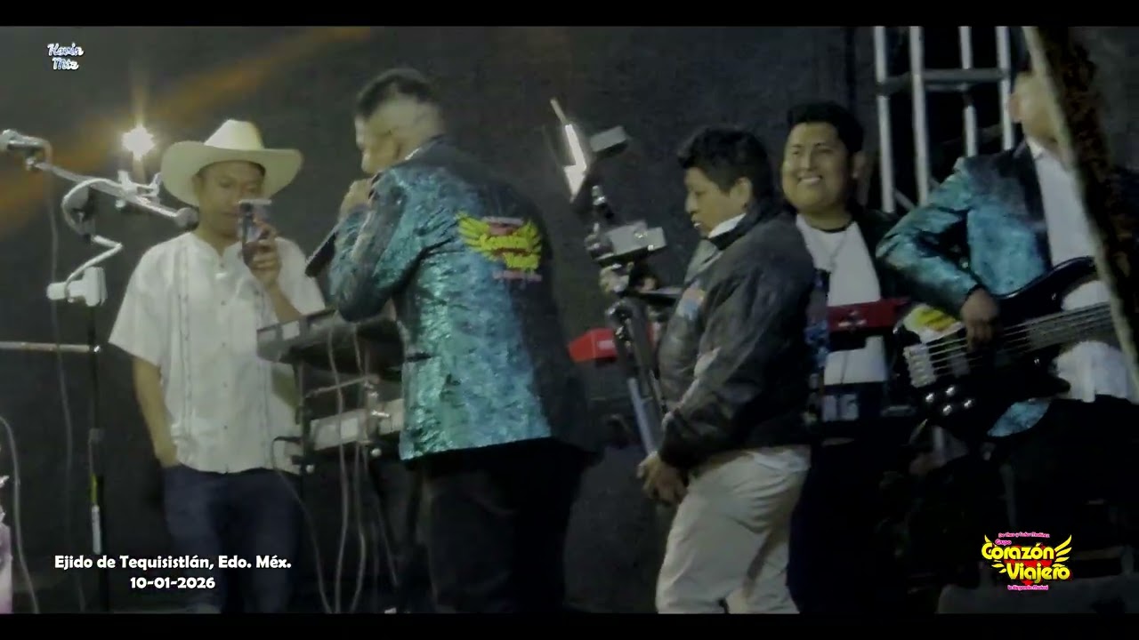 Grupo Corazón Viajero ¡La Elegancia Musical! En Vivo desde Tequisistlan Edo. Méx.