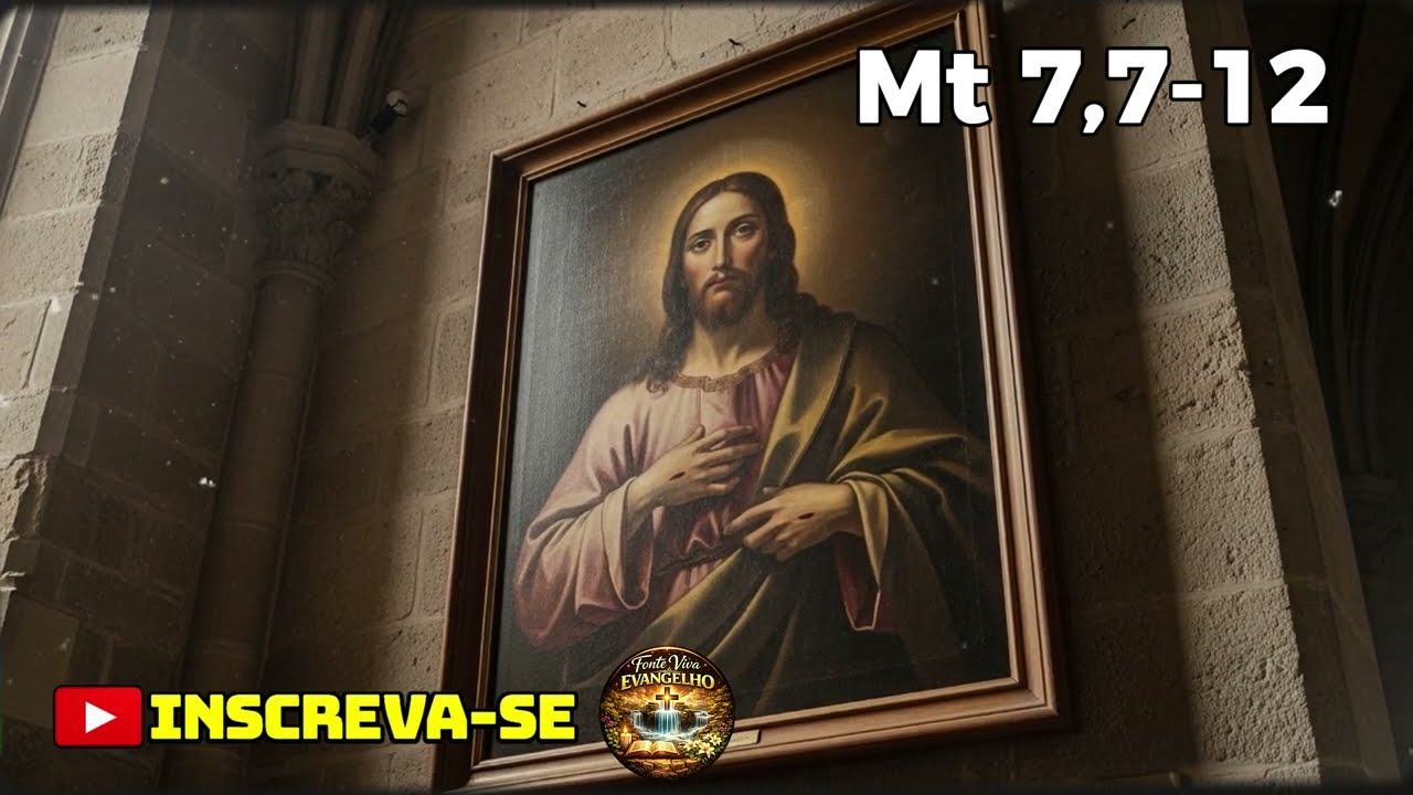 EVANGELHO DE HOJE - 26/2/2026 | Mt 7,7-12 | PADRE REGINALDO MANZOTTI