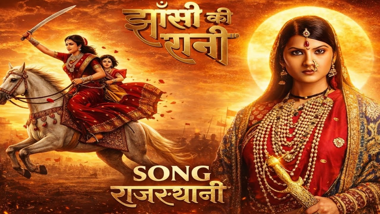 ⚔️👑 झांसी की रानी | लक्ष्मीबाई अमर कथा 🔥🐎।।न्यू राजस्थानी सॉन्ग।।