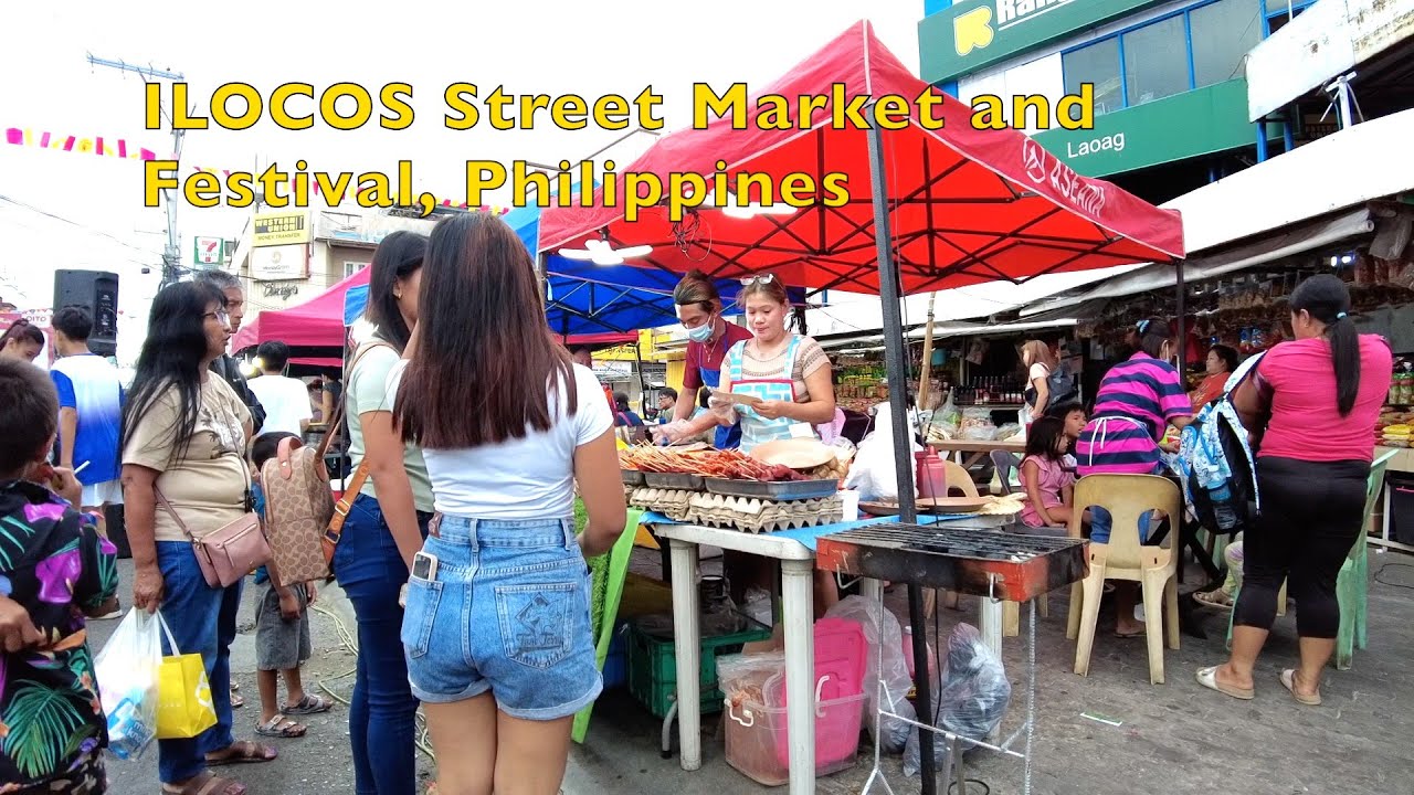 Street Food and Outdoor Market Festival Tour in Laoag City, Ilocos
