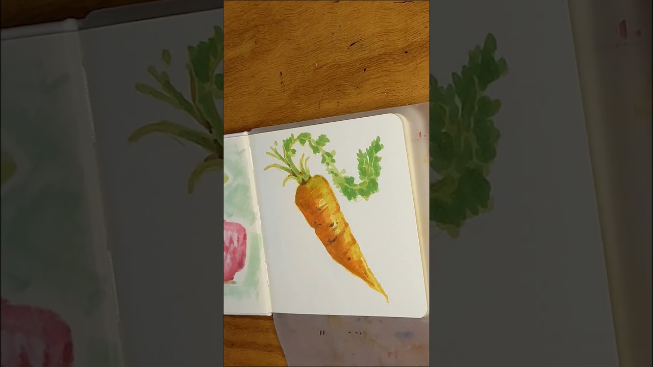 *MARKERS* | Drawing Veggies 🥕 