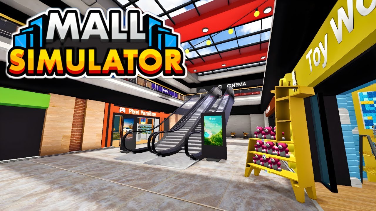 Наше путешествие на второй этаж | Mall Simulator | Часть 5