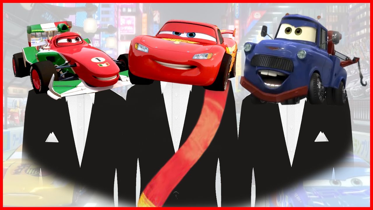 Cars 2 Lightning Mcqueen Francesco Bernoulli - Coffin Dance Meme COVER